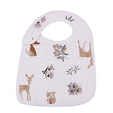 Mountain Meadow Snap Bibs Set - HoneyBug 