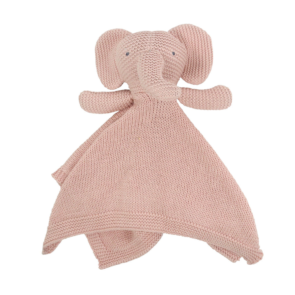 Organic Lovey - Elephant (Pink) - HoneyBug 
