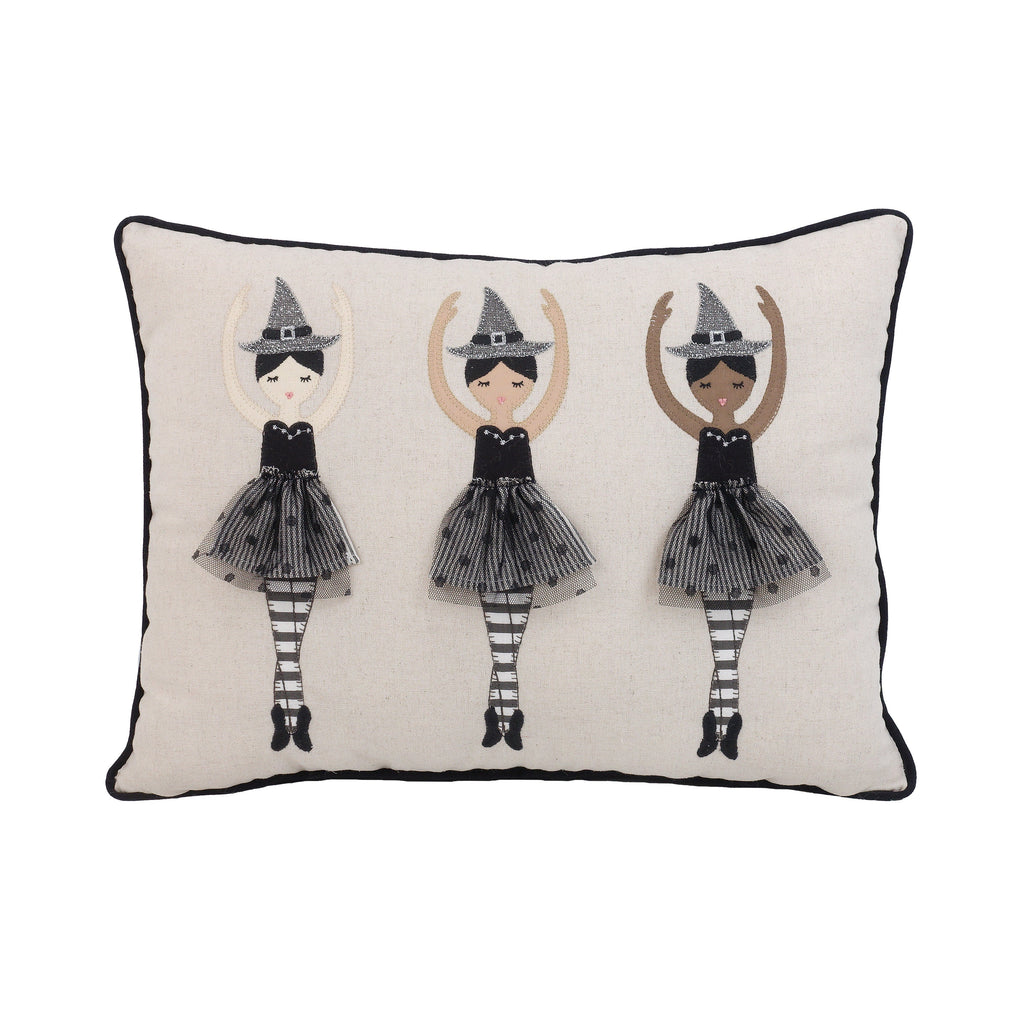 Dancing Witches Lumbar Pillow - HoneyBug 