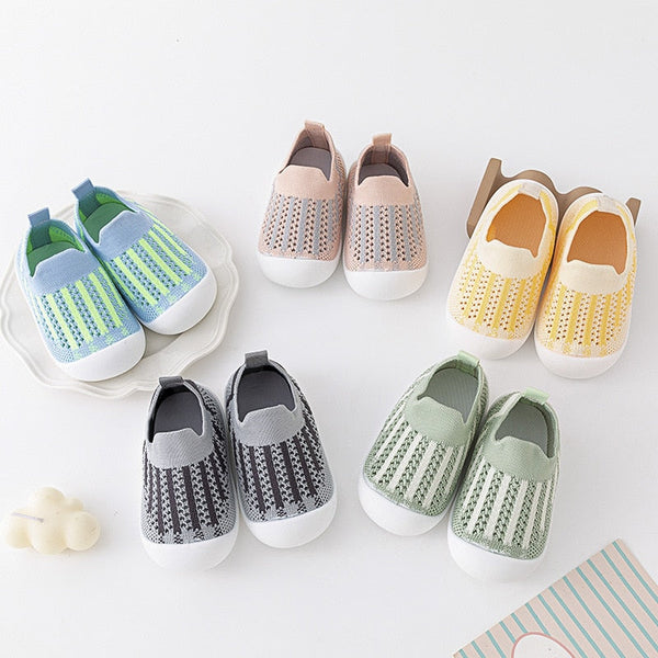 Baby First Walkers - Blue/Green - HoneyBug 