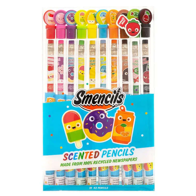 Smencils (Scented Penciles) 10-pack - HoneyBug 