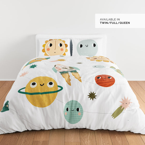 Space Explorer Duvet & Pillowcase - HoneyBug 