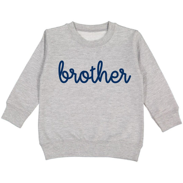 Brother Sweatshirt - Gray - HoneyBug 
