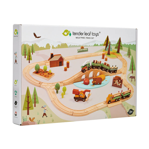 Wild Pines Train Set - HoneyBug 