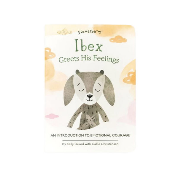 Ibex Greets His Feelings Board Book - HoneyBug 