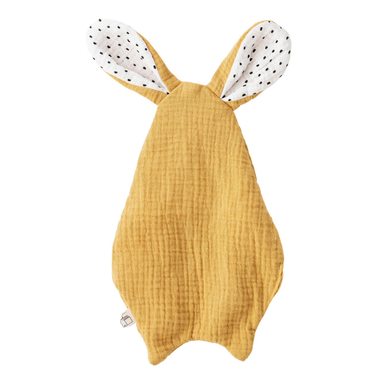Muslin Bunny Lovey - Mustard - HoneyBug 