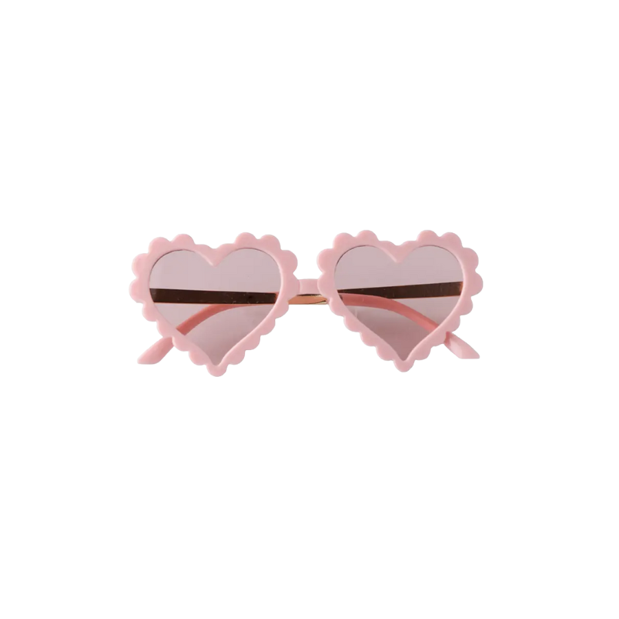 Heart Sunglasses - Pink - HoneyBug 