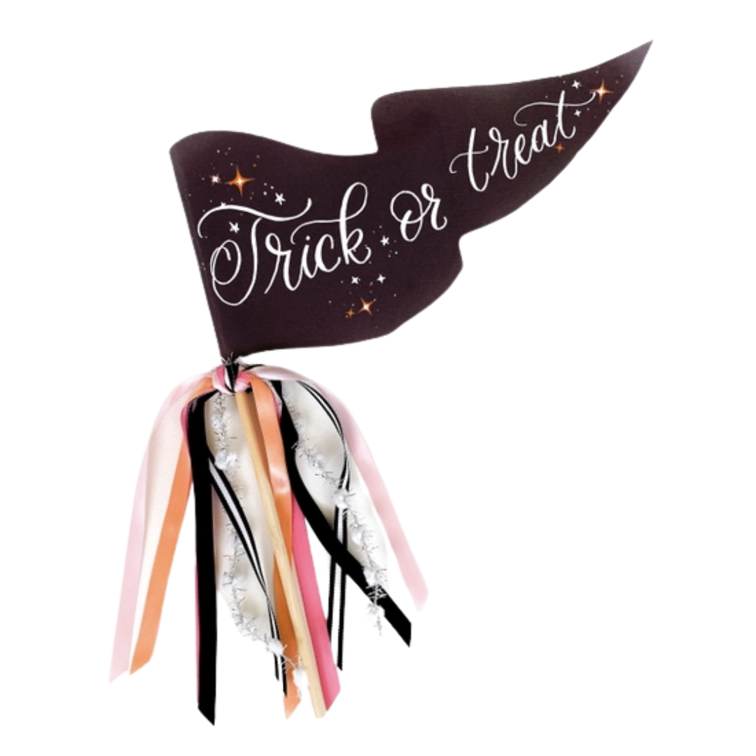 Trick or Treat Party Pennant - HoneyBug 