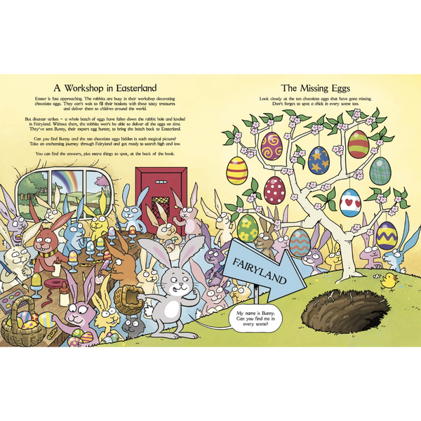 Where's the Bunny?: An Egg-cellent Search Book - HoneyBug 