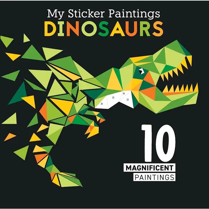 My Sticker Painting - Dino - HoneyBug 