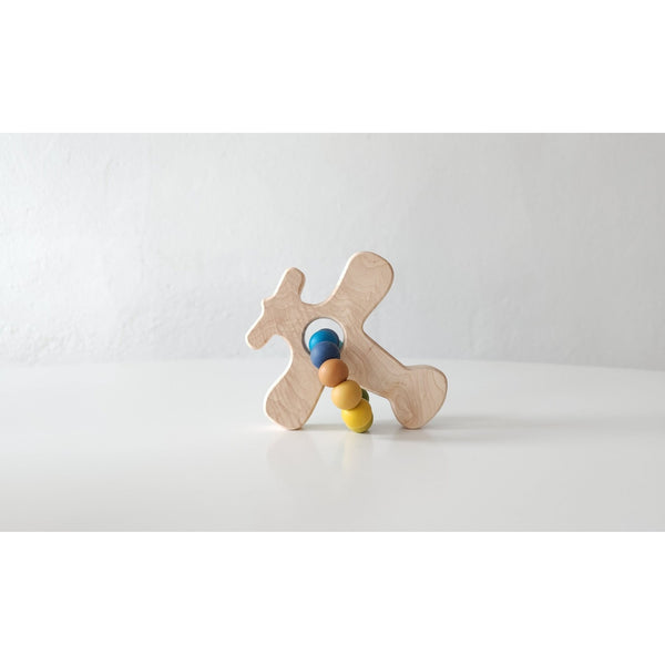 Airplane Wood Grasping Toy - HoneyBug 