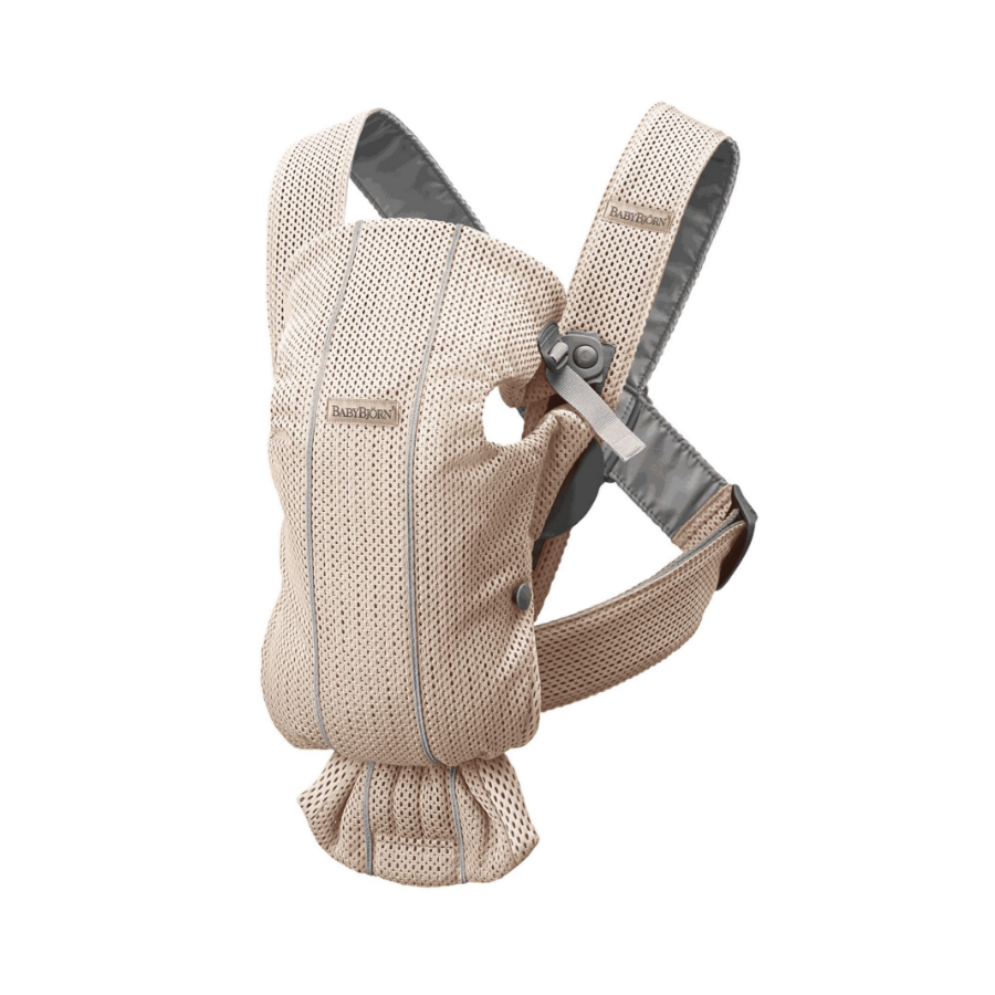 Baby Carrier Mini, 3D Mesh - Pearly Pink - HoneyBug 