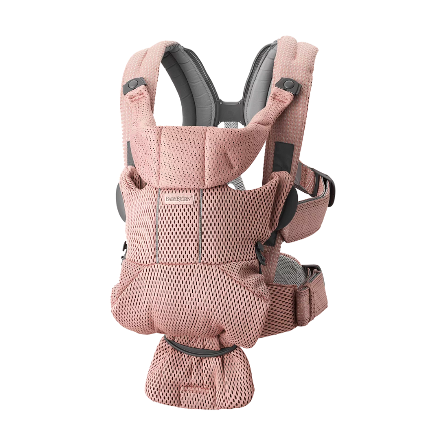 Baby Carrier Free - Dusty Pink - HoneyBug 