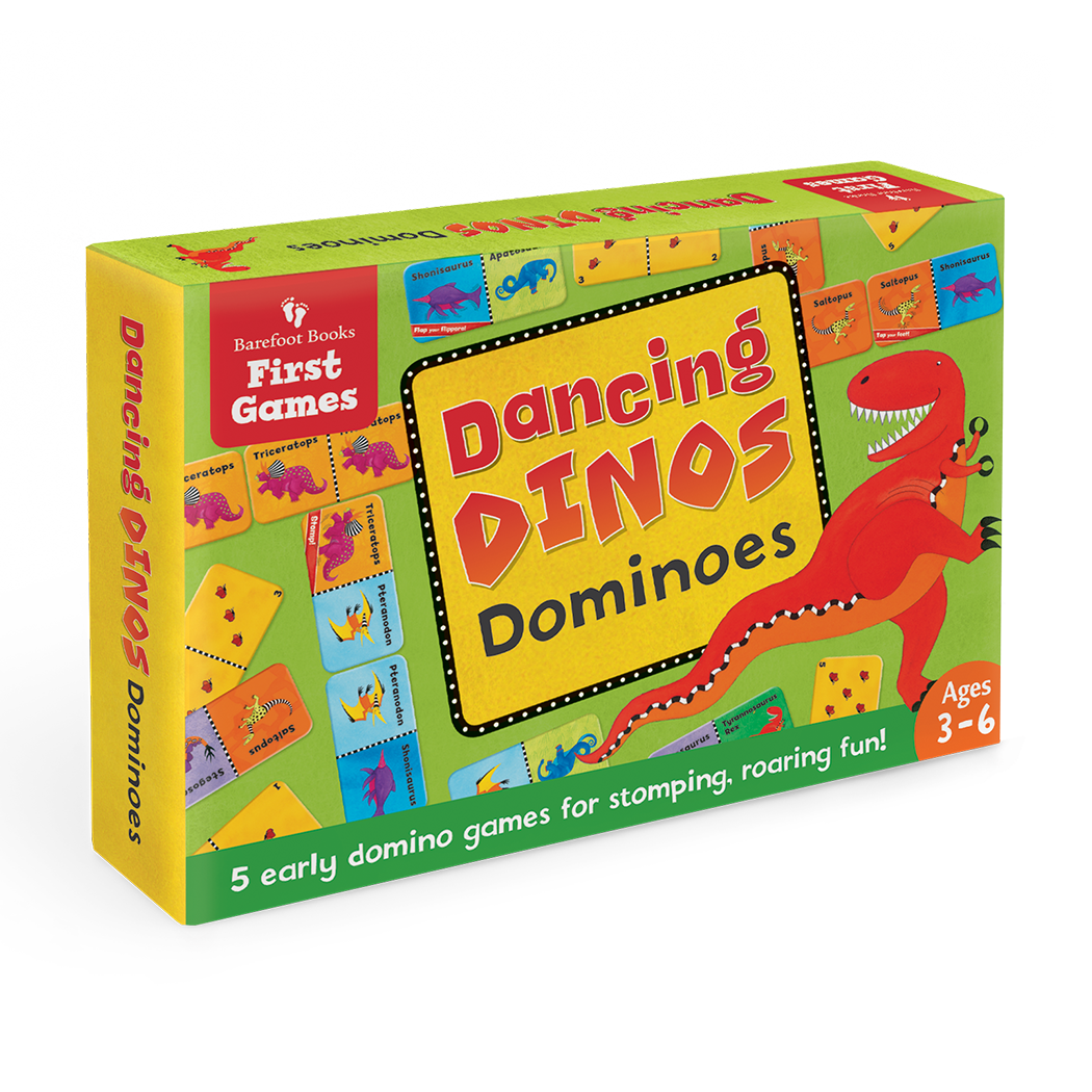Dancing Dinos Dominos - HoneyBug 