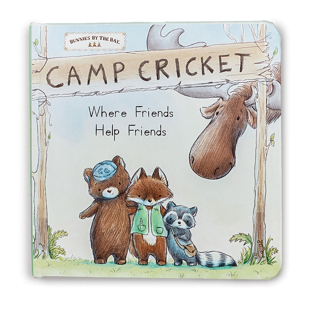 Camp Cricket Board Book - HoneyBug 