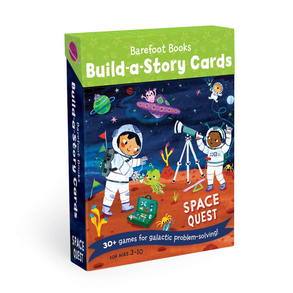 Build-a-Story Cards: Space Quest - HoneyBug 