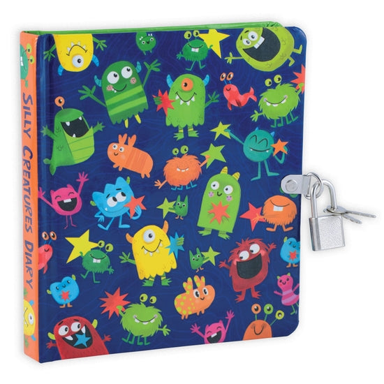 Lock and Key Diary - Silly Creatures - HoneyBug 