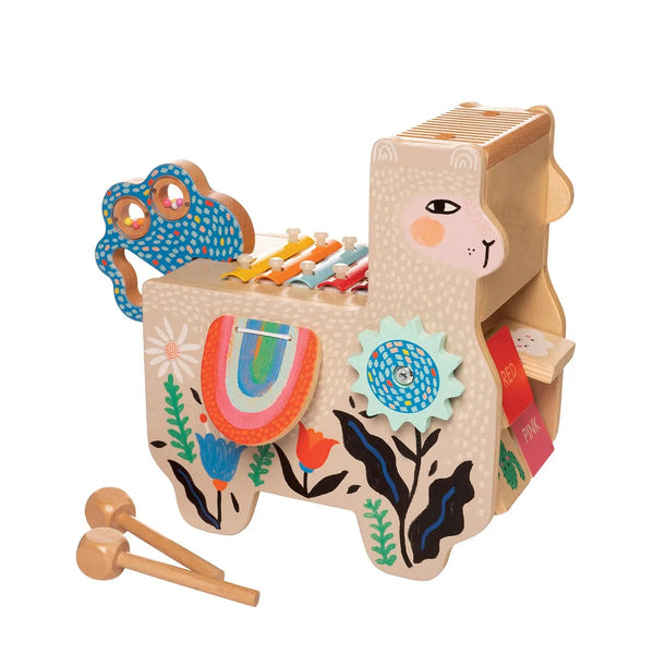 Musical Lili Llama by Manhattan Toy - HoneyBug 