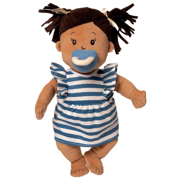 Baby Stella Beige Doll with Brown Pigtails by Manhattan Toy - HoneyBug 