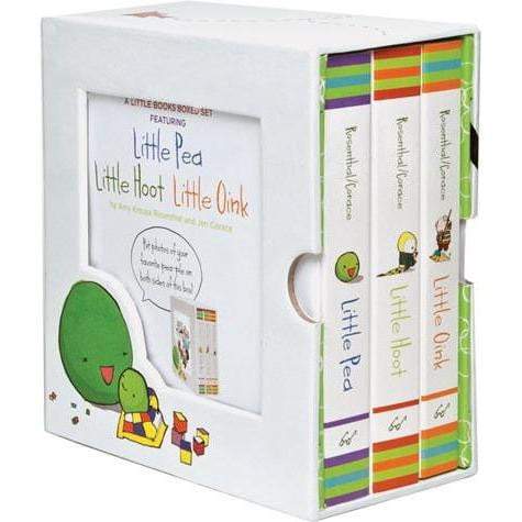 A Little Books Boxed Set Featuring Little Pea, Little Hoot, Little Oink - HoneyBug 