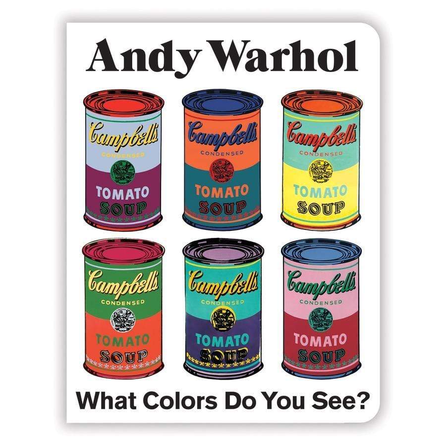 Andy Warhol What Colors Do You See? Board Book - HoneyBug 
