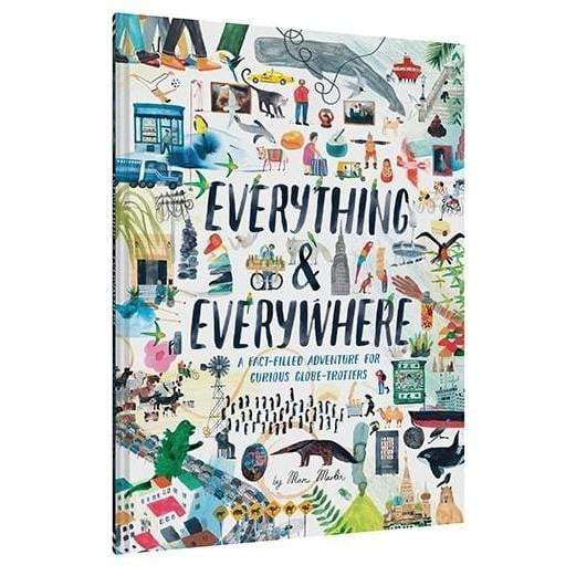 Everything & Everywhere - A Fact-Filled Adventure for Curious Globe-Trotters - HoneyBug 