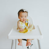 Buttercup Blossom Single Bib - HoneyBug 