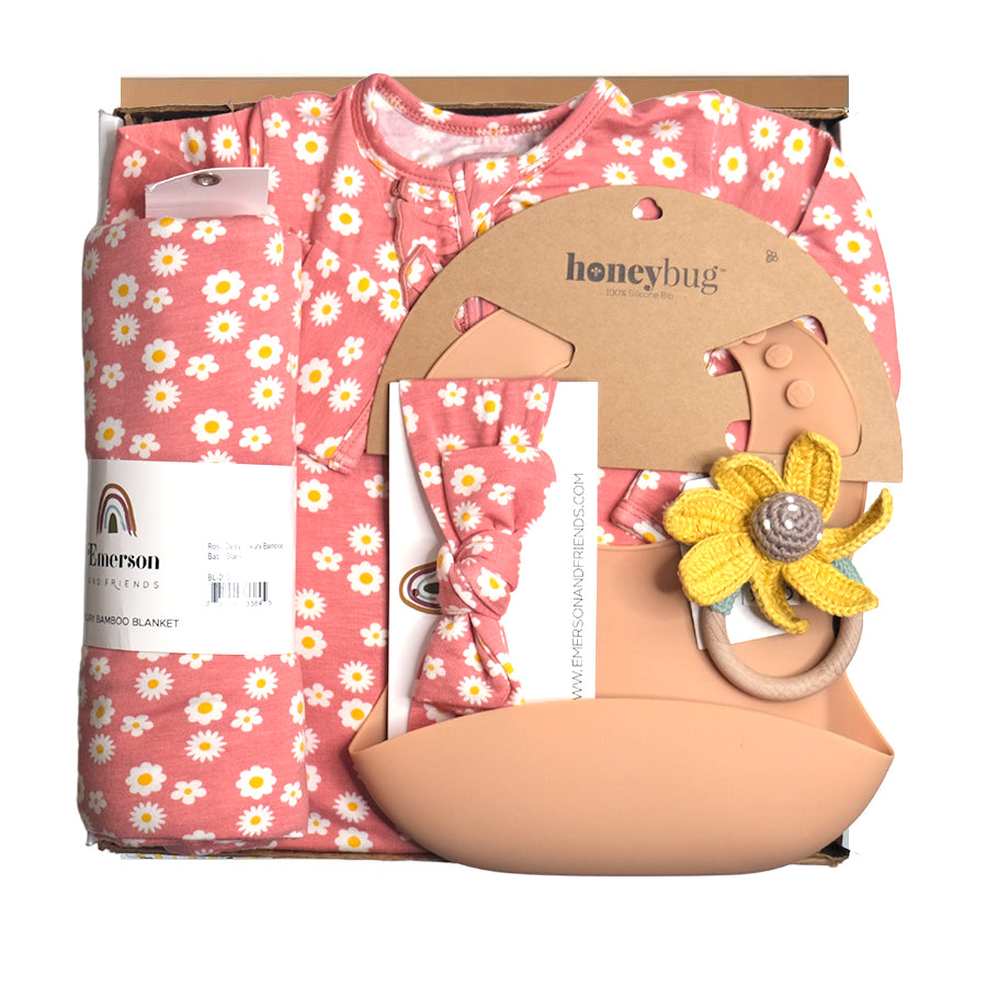 Rose Daisy Gift Box - HoneyBug 