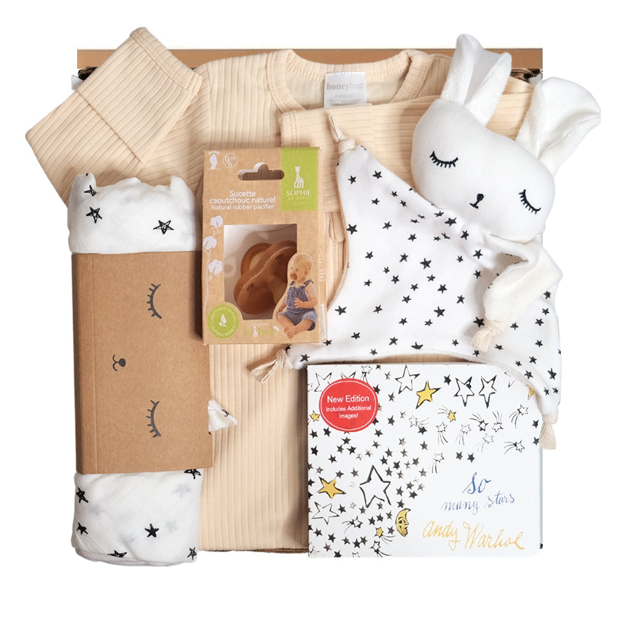 Twinkle, Twinkle Little Baby Gift Box - Oat - HoneyBug 