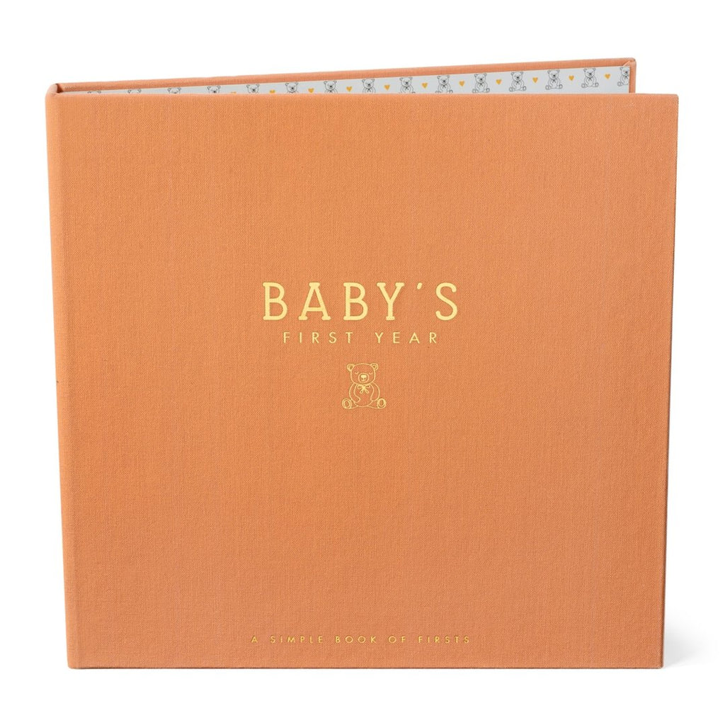 Quincy Mae Bamboo Layette Gift Box - Criss Cross - HoneyBug 