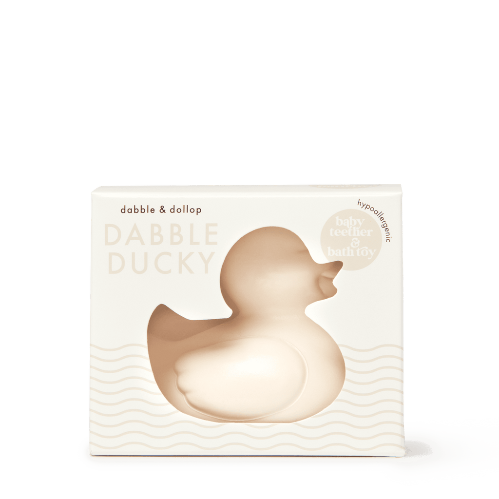 Ducky Bath Toy & Teether (Latex-Free) - HoneyBug 
