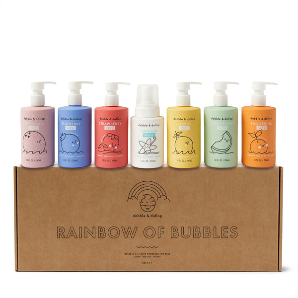 Rainbow of Bubbles Bath Set - HoneyBug 