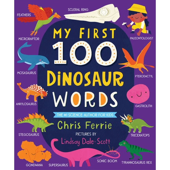 My First 100 Dinosaur Words - HoneyBug 