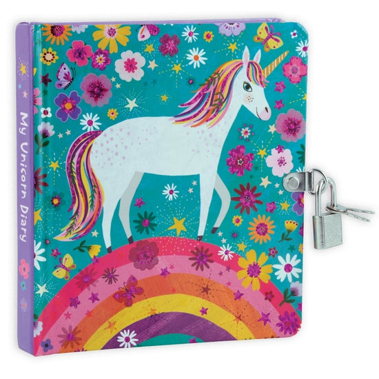 Lock and Key Diary - Unicorn - HoneyBug 