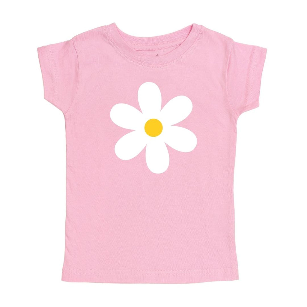 Daisy Short Sleeve Shirt - Kids Easter Tee - HoneyBug 