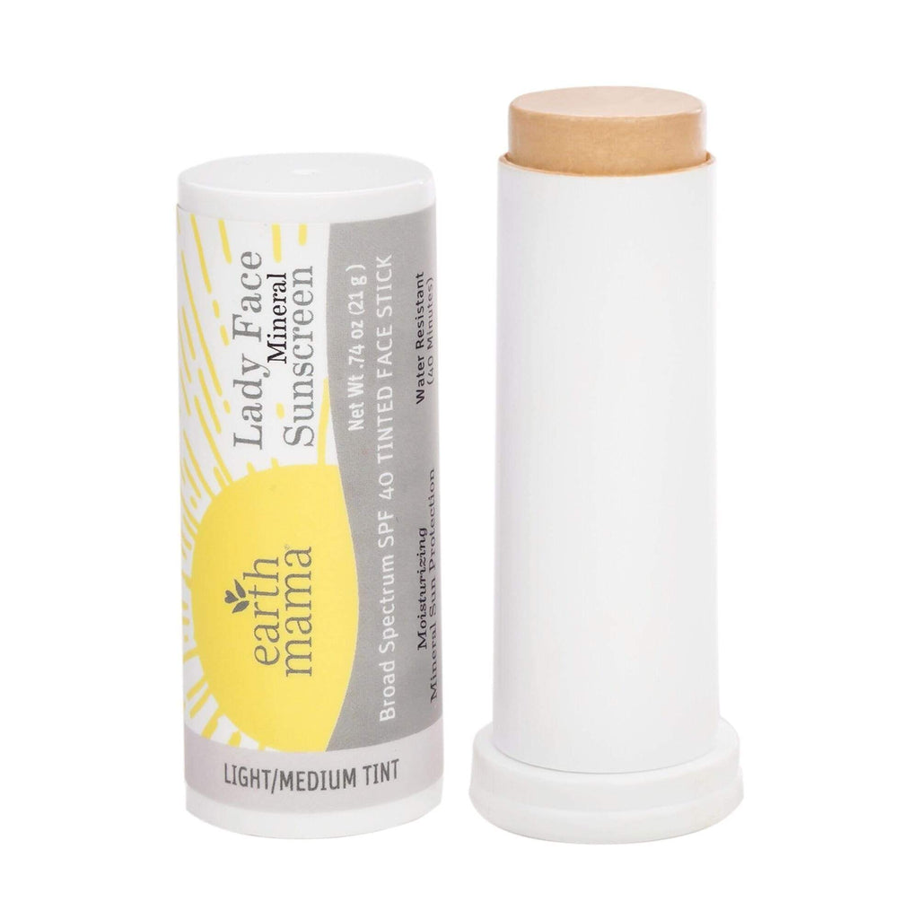 Lady Face Mineral Sunscreen Face Stick SPF 40 - HoneyBug 