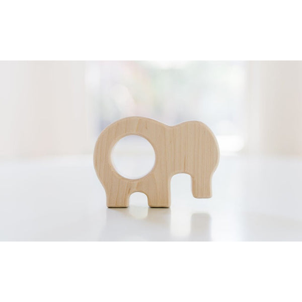 Elephant Wooden Grasping Toy - HoneyBug 