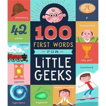 100 First Words for Little Geeks - HoneyBug 
