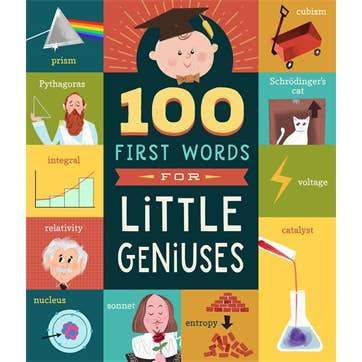 100 First Words for Little Geniuses - HoneyBug 