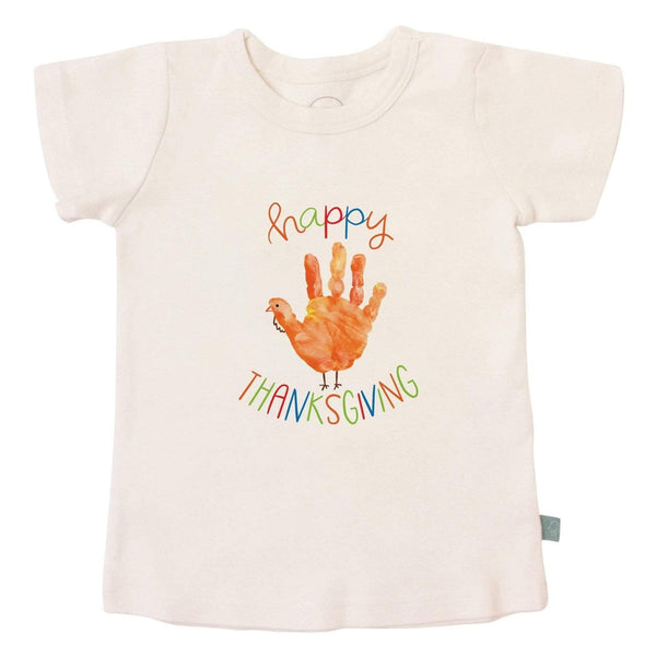 Hand First Thanksgiving T-shirt - HoneyBug 