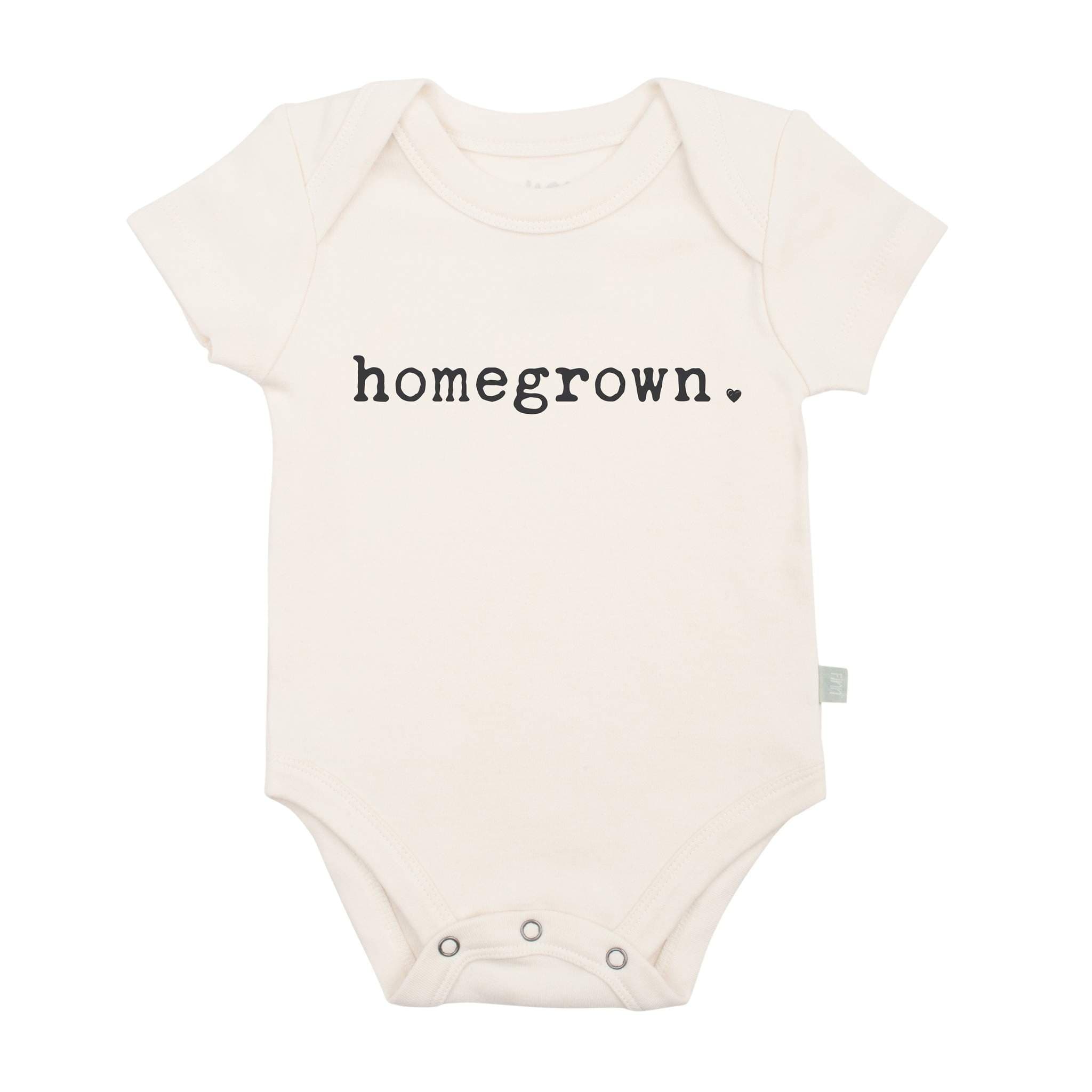 Homegrown Short Sleeve Bodysuit - HoneyBug 