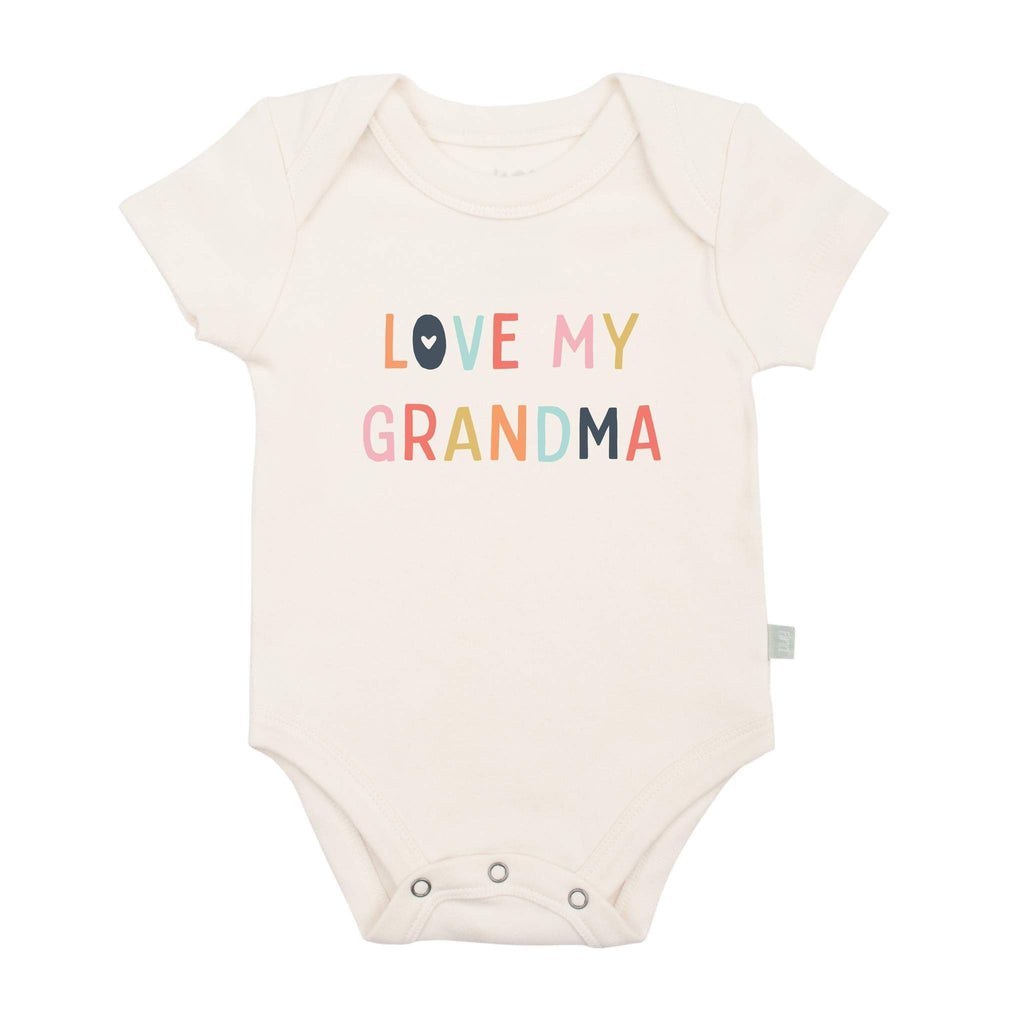 Love Grandma Short Sleeve Bodysuit - HoneyBug 