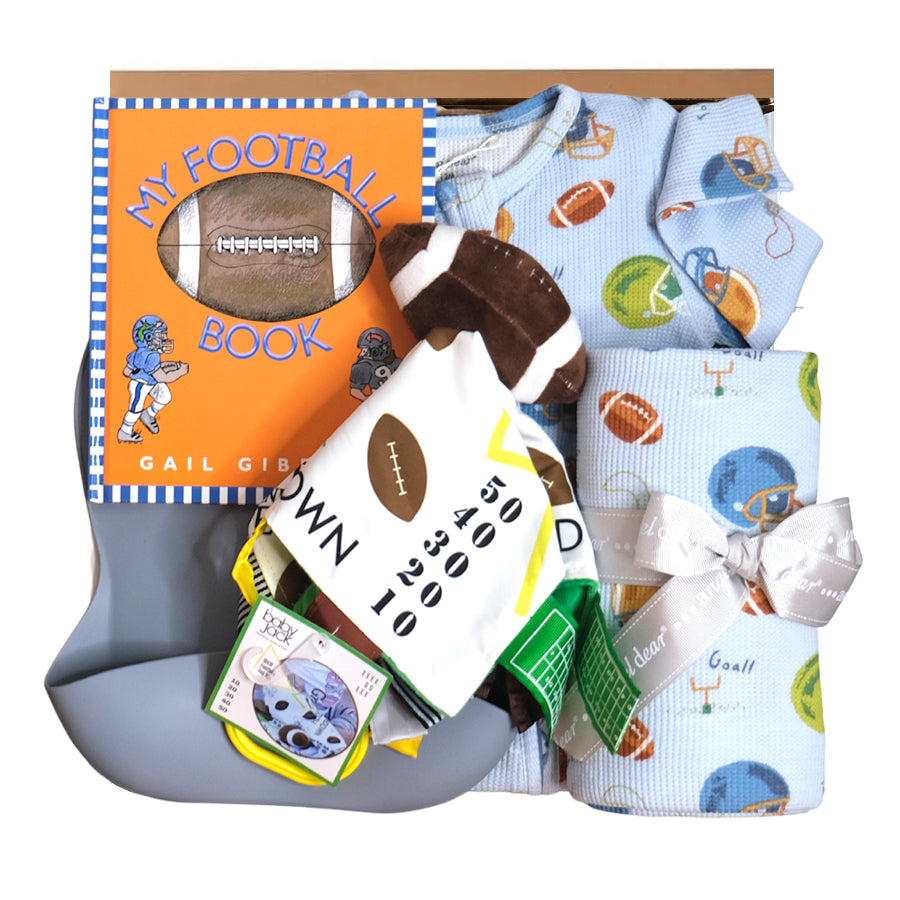 Football Baby Gift Box - HoneyBug 