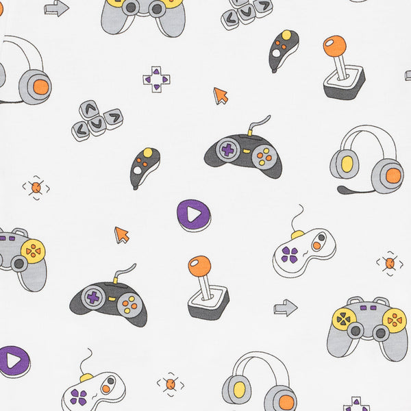 Video Gaming Long Sleeve Pajama Set - HoneyBug 