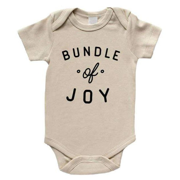 Bundle of Joy Baby Bodysuit - Cream - HoneyBug 