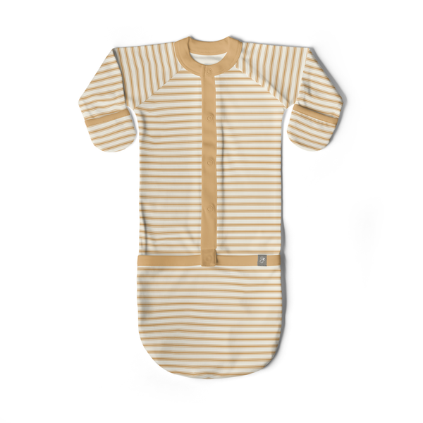 Baby Gown - Sun Stripe - HoneyBug 