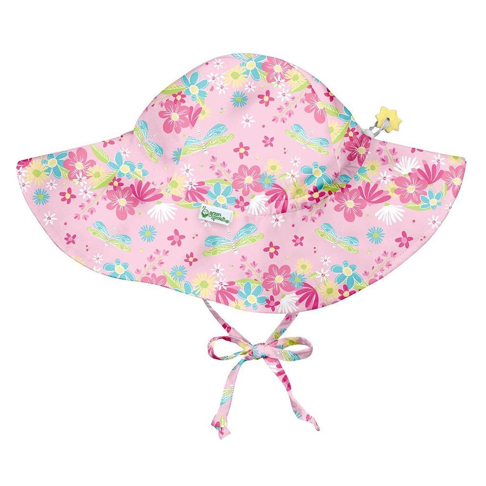 Brim Sun Protection Hat - Dragonfly Pink - HoneyBug 