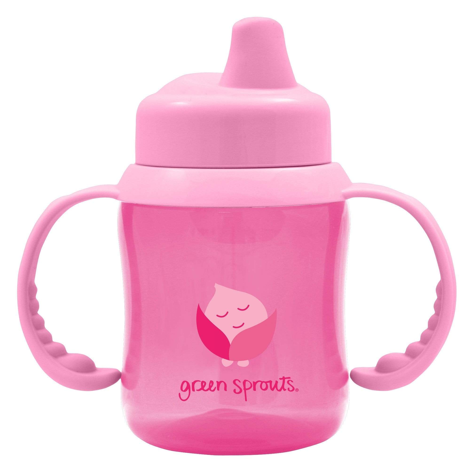 Non-Spill Sippy Cup - Pink - HoneyBug 