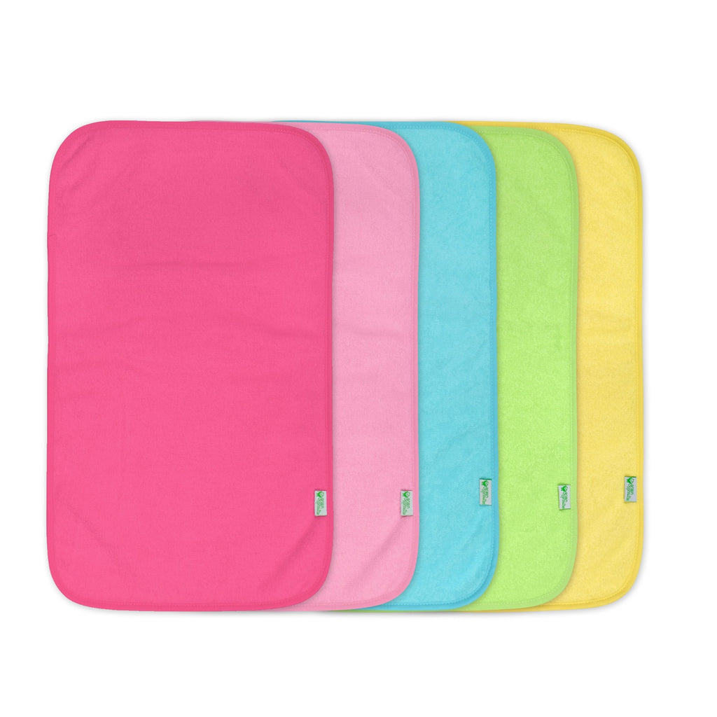 Stay Dry Burp Pads - 5 pack - Pink - HoneyBug 