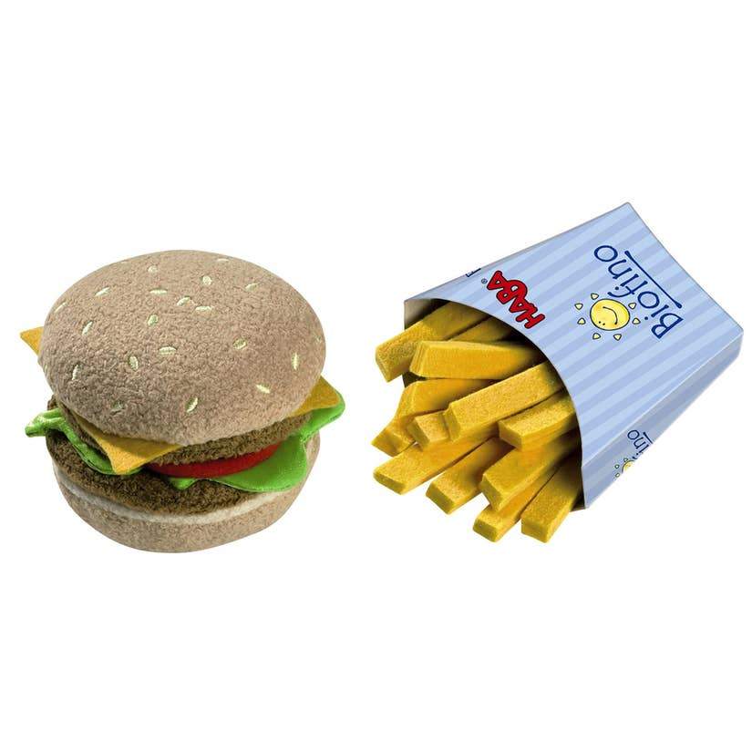 Biofino Hamburger With French Fries - HoneyBug 